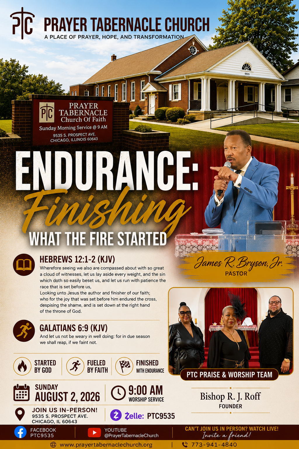 It Will Surely Come — The Runners of Habakkuk, Sunday July 26, 2026 at 9:00 AM