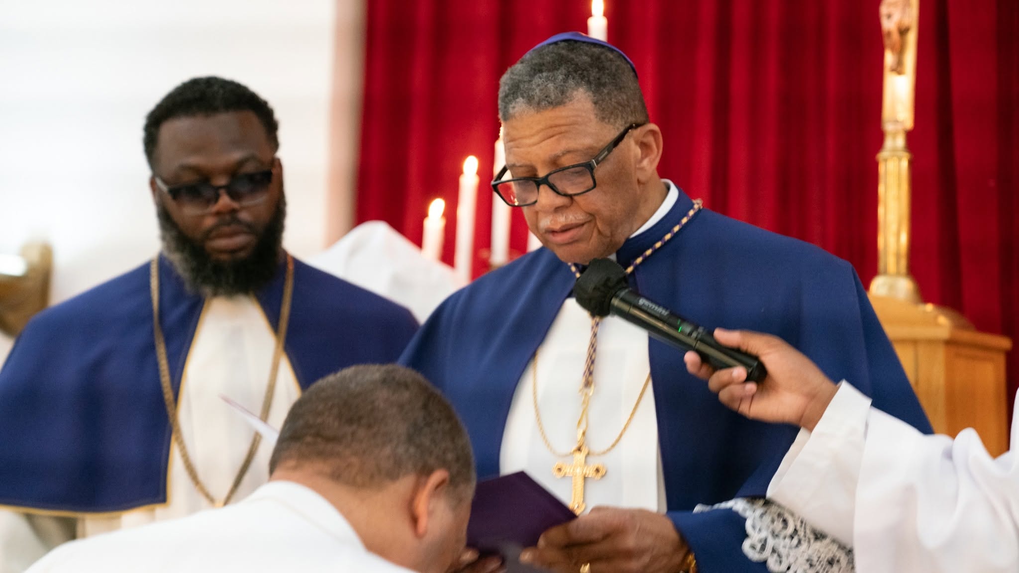 Anointed and appointed — a moment of blessing