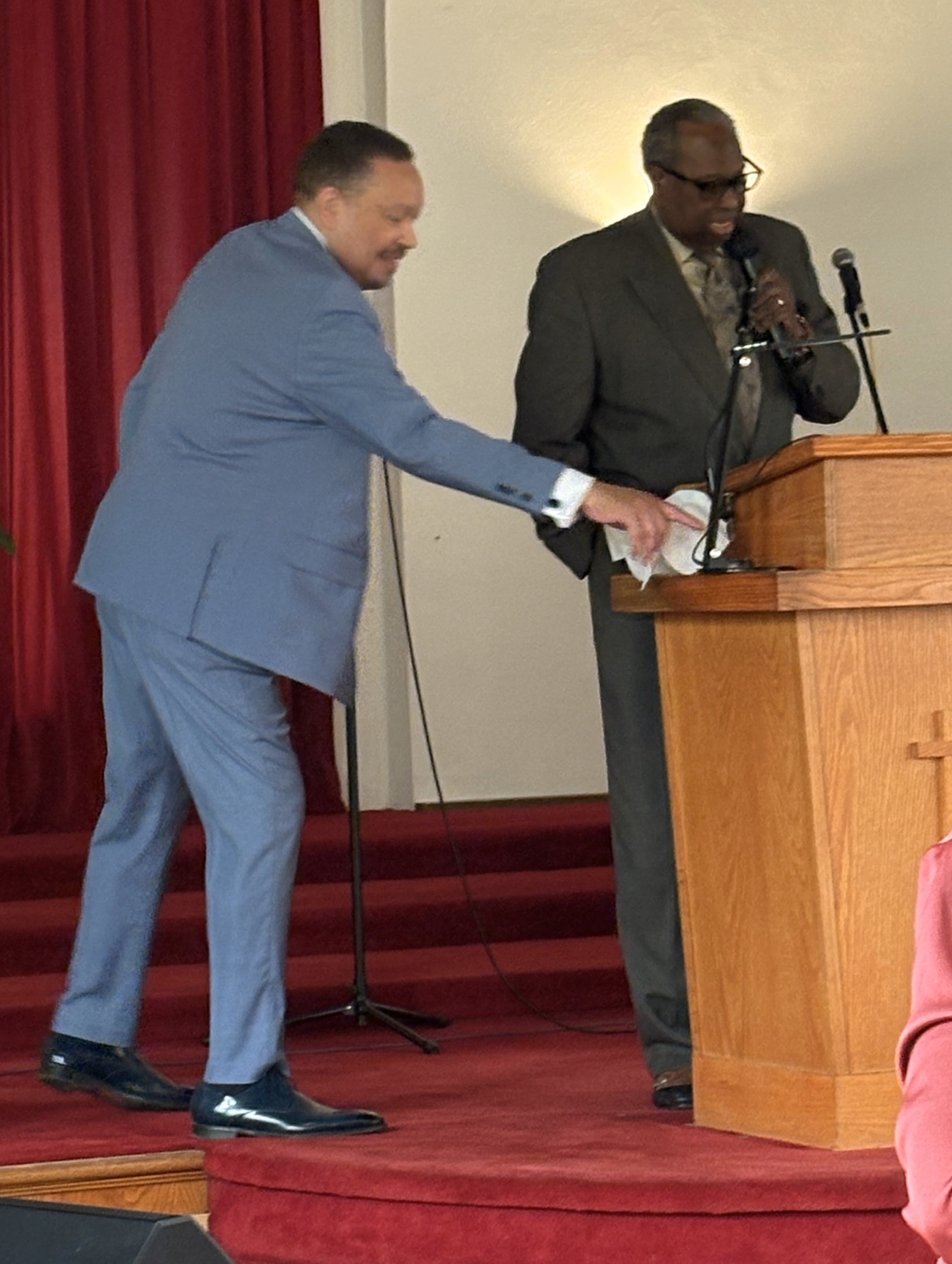 Passing the torch — faith in action
