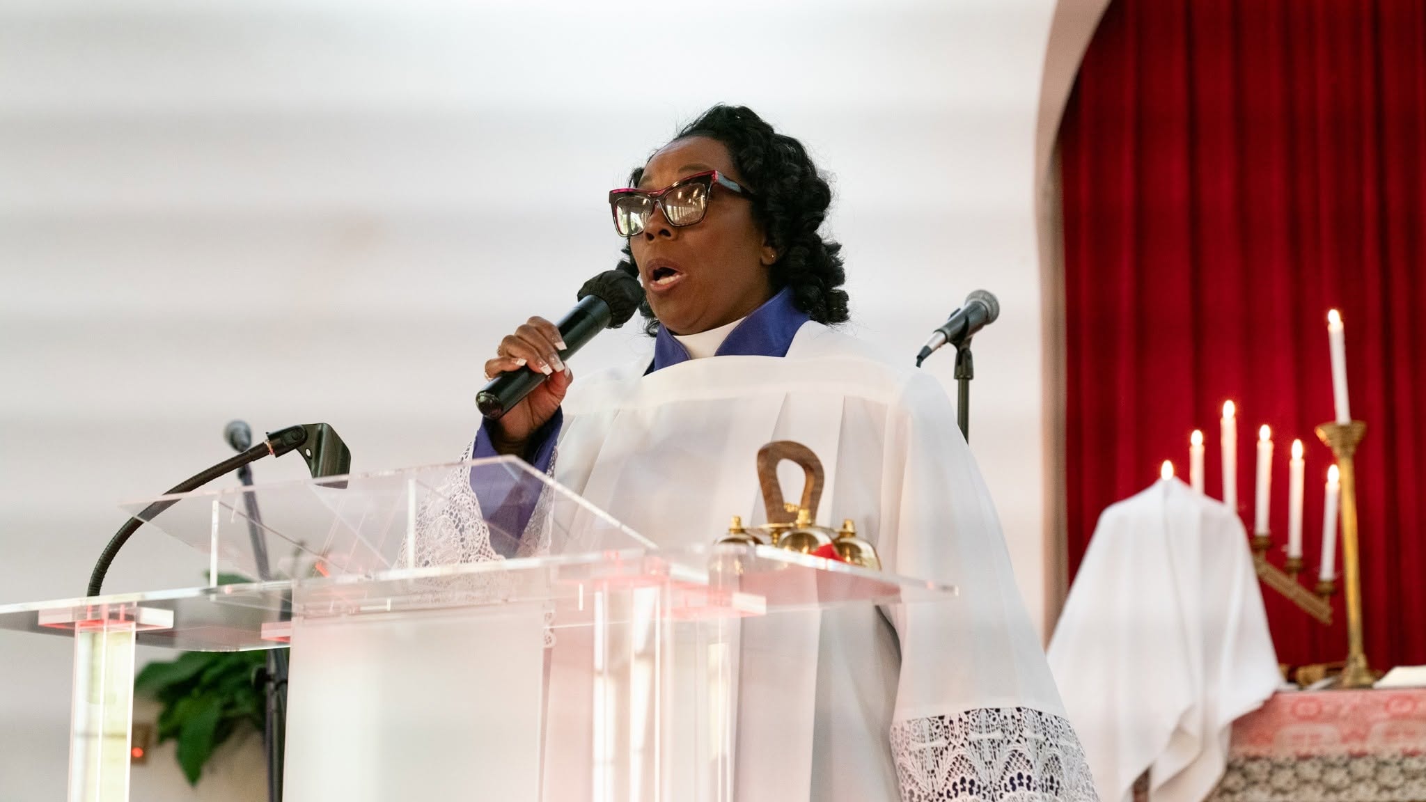 A voice for the Lord — delivering the Word with power